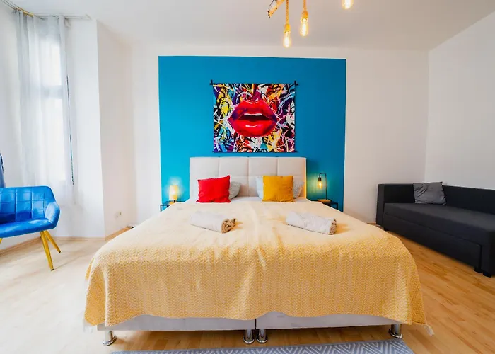 Blue Chili 05 - Charmante 2-zimmer Albauwohnung - 5 Pax - Wifi-netflix * Magdeburg