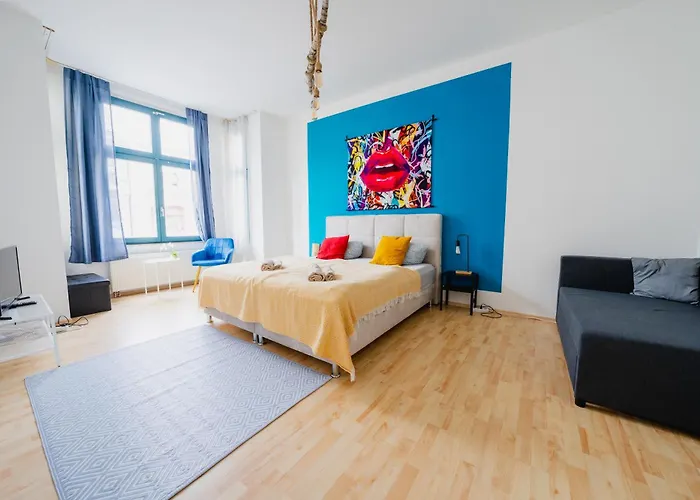 Blue Chili 05 - Charmante 2-zimmer Albauwohnung - 5 Pax - Wifi-netflix * マクデブルク